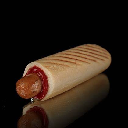 Italian Hot Dog (Dark Bun)