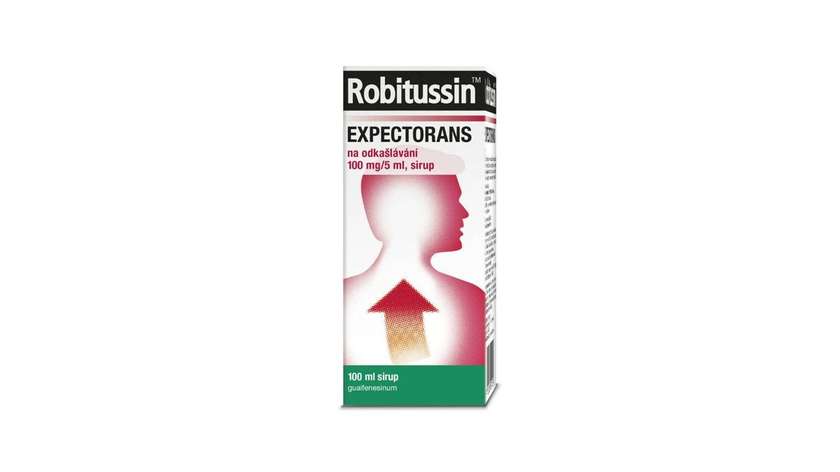 Robitussin Expectorans odkašl.100mg/5ml syrup.100ml
