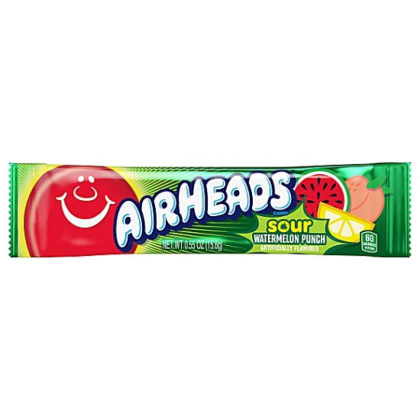 Airheads Bar Sour Watermelon Punch 16g