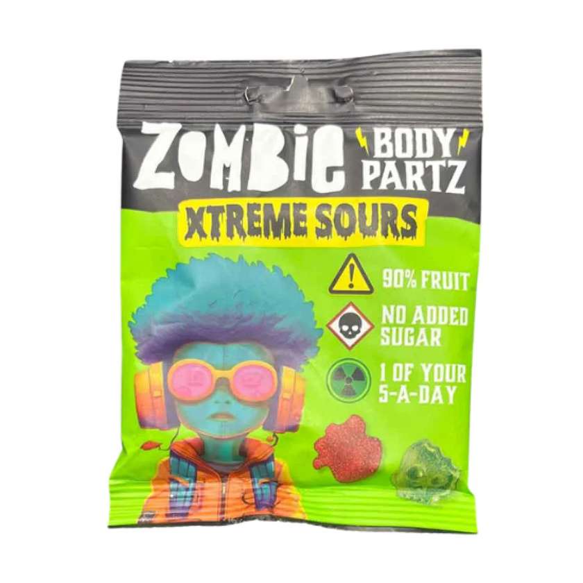 Zombie Body Partz Xtreme Sours 35g