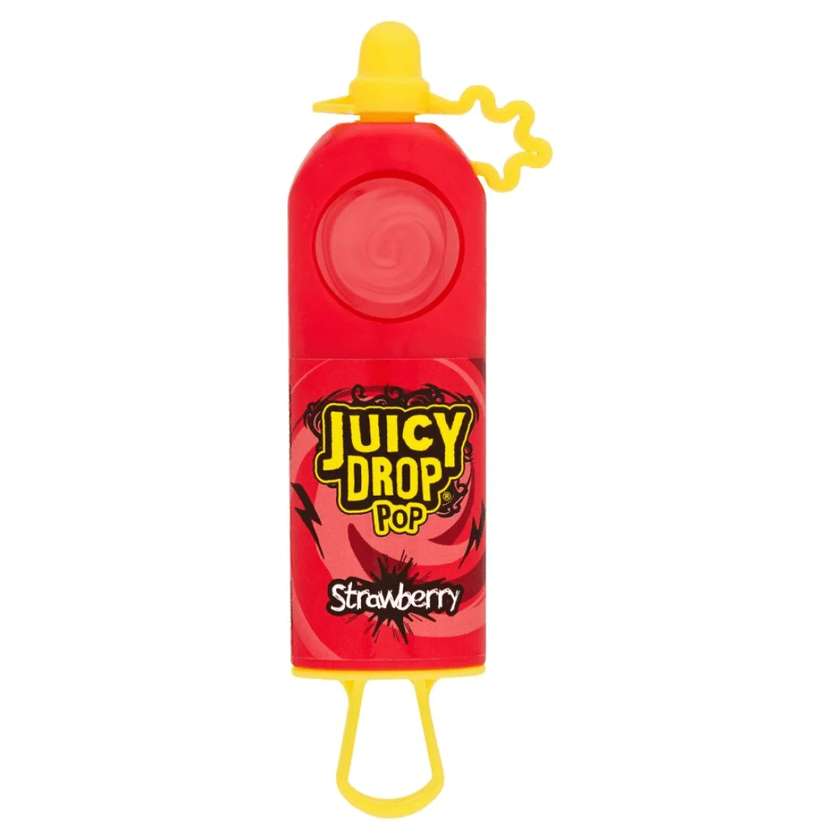 Bazooka Juicy Drop Pop Candy Strawberry - 26g