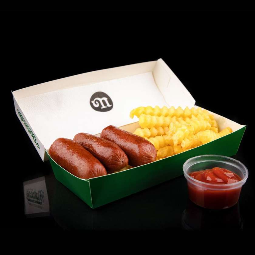 Mini Sausages with French Fries, 185g (42264)