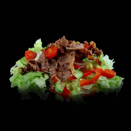 Doner Salad with Grilled Veal, 275g