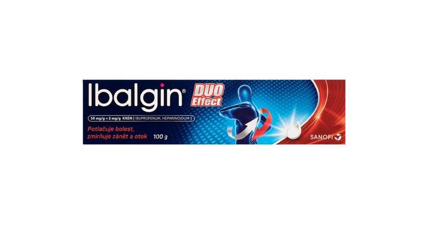 Ibalgin Duo Effect 50mg/g+2mg/g crm. 100g