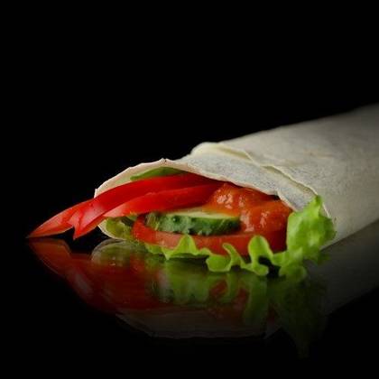 Vegetables in Lavash