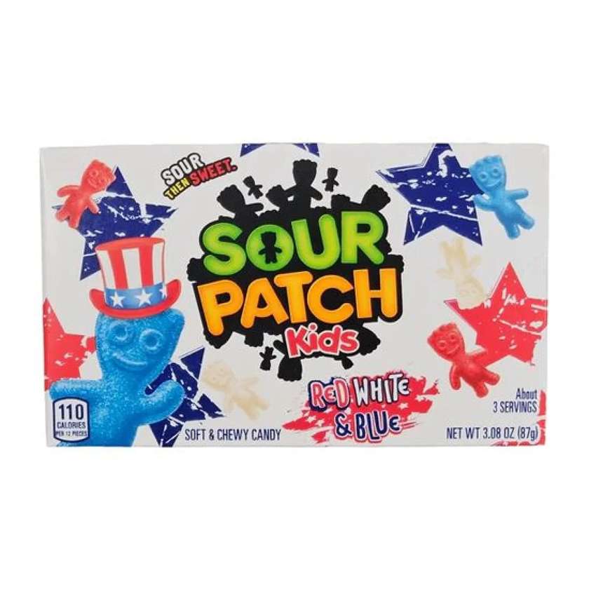 Sour Patch Kids Red White & Blue 87g