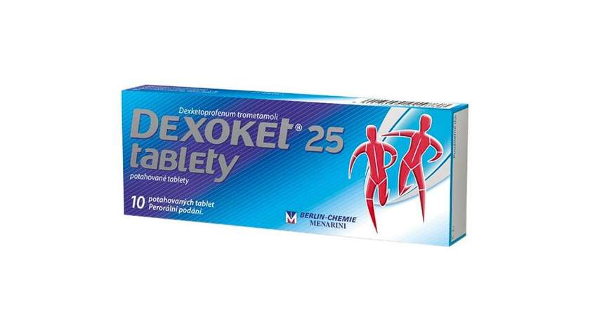Dexoket 25mg tbl.flm.10x25mg