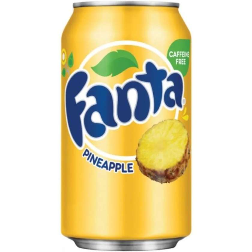 Fanta USA Pineapple Flavored 355ml