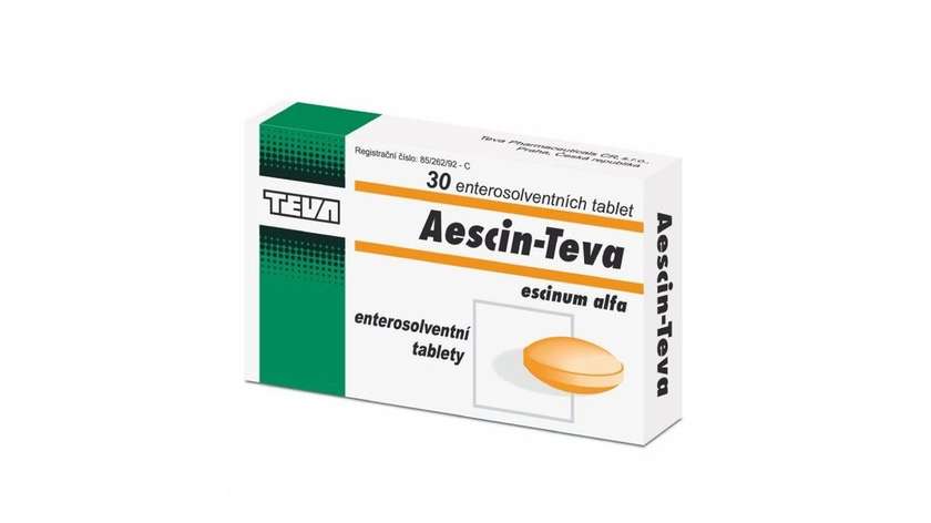 Aescin Teva 20 mg enteric-coated tablets