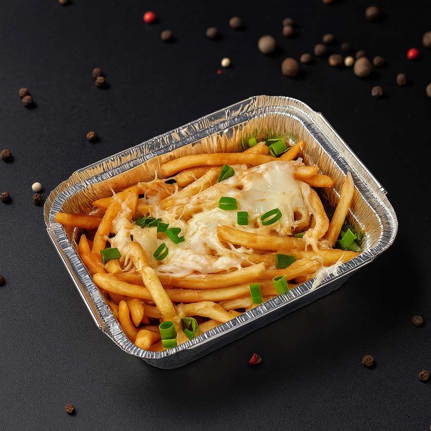 French fries with cheese