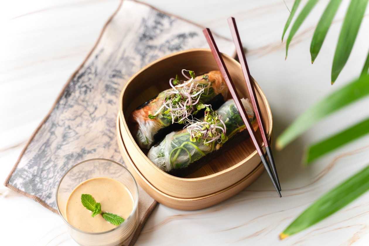 Tofu and Peanut sauce- VEGAN