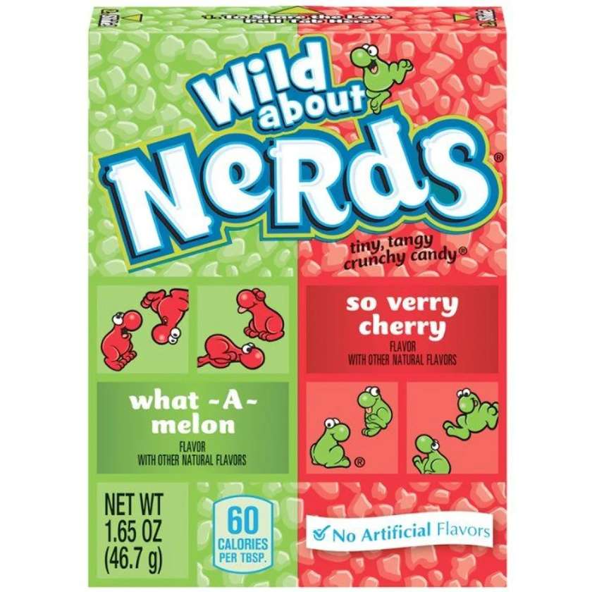 Nerds Watermelon & Cherry 47g