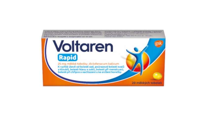 Voltaren Rapid 25mg cps.mol. 20 I cz
