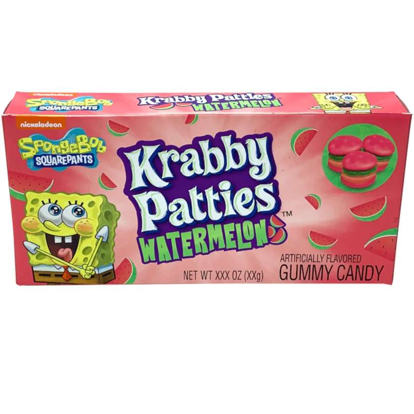 Spongebob Squarepants Krabby Patties Secret Menu Challenge 90g