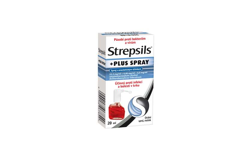Strepsils Plus spray orm.spr.sol.1x20ml