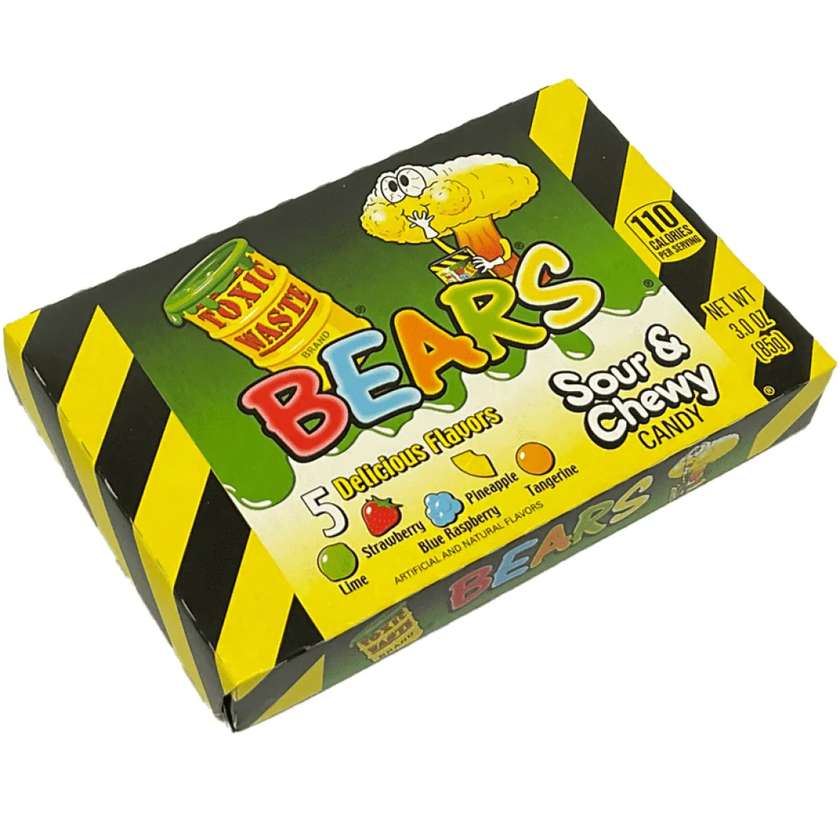 Toxic Waste Bears Theatre Box 85g