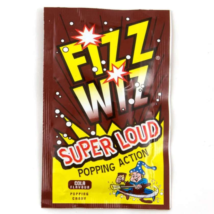 Fizz Wiz Cola Popping Candy - cola flavored popping candy 4.9g