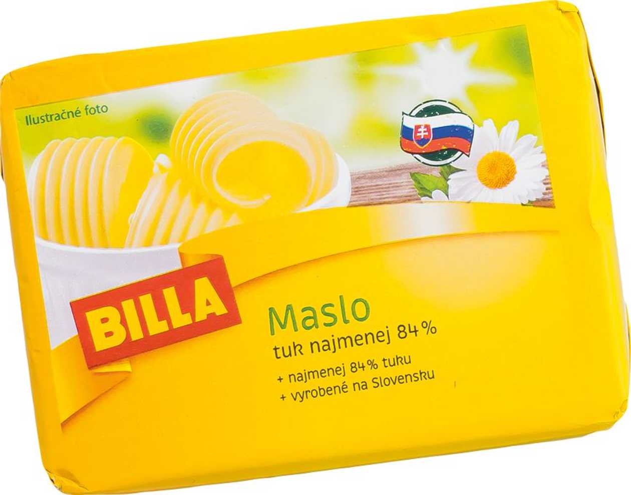 BILLA Butter 84% 250g