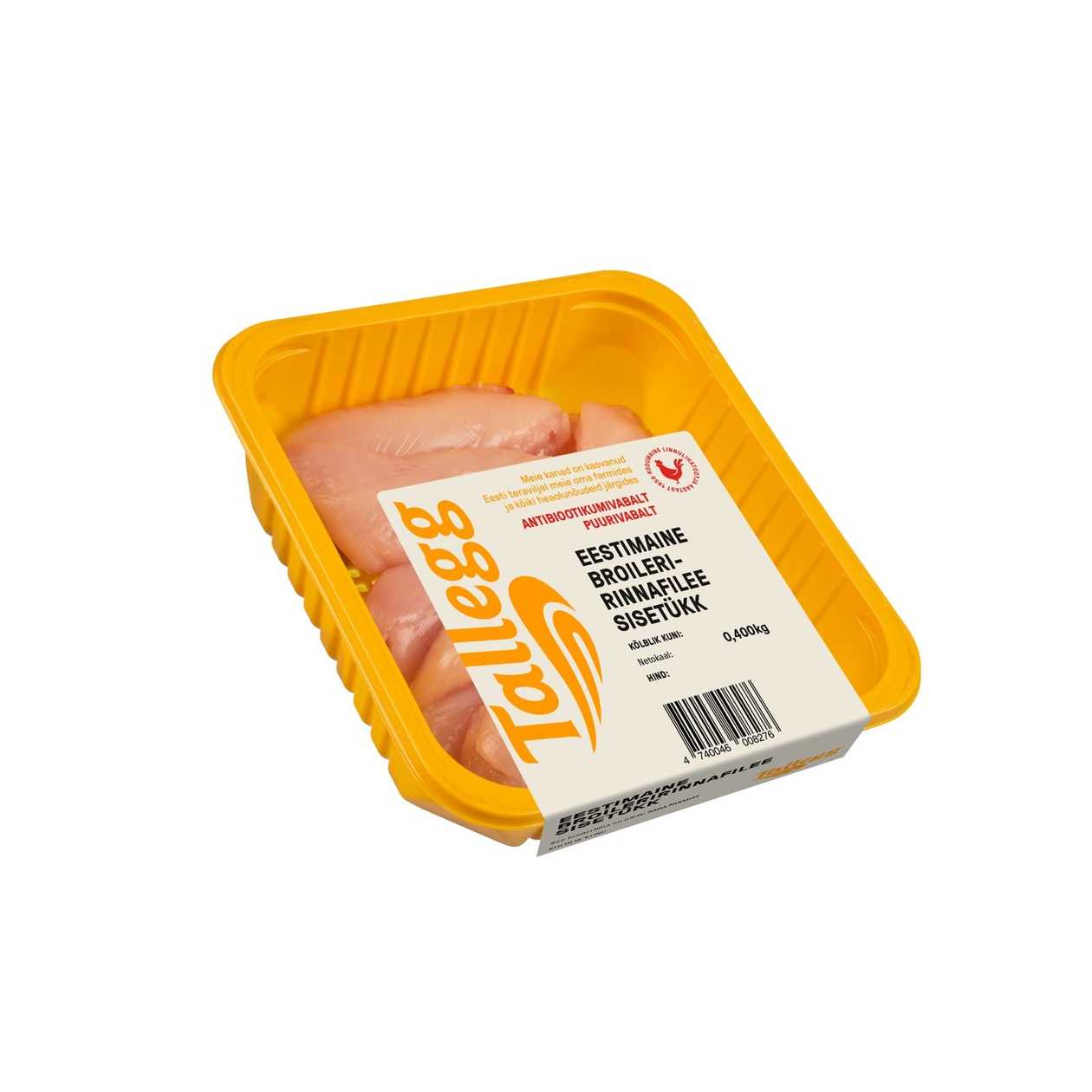 Tallegg, Broiler Breast Inner Fillet, 400g (expires soon)