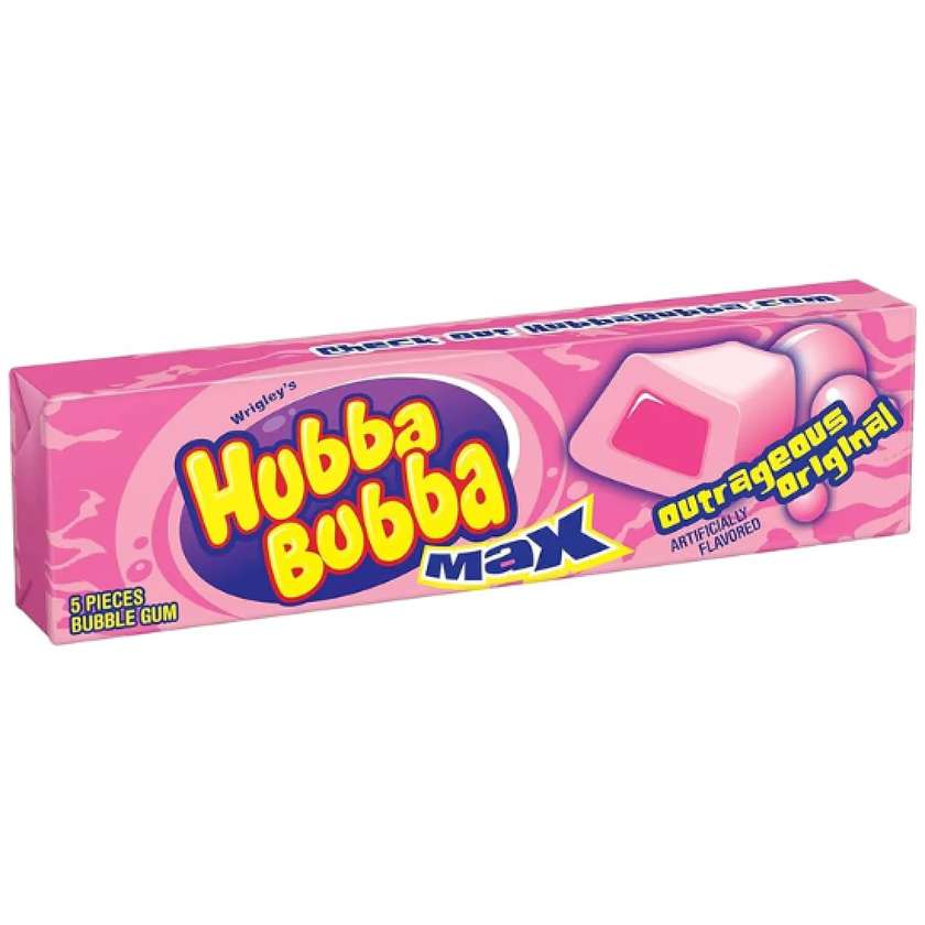 Hubba Bubba Max Gum Outrageous Original 40g