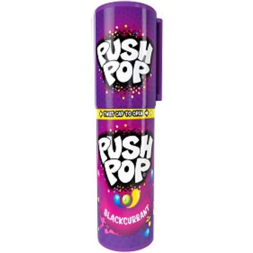 Bazooka Push Pop BLACK CURRANT 15g