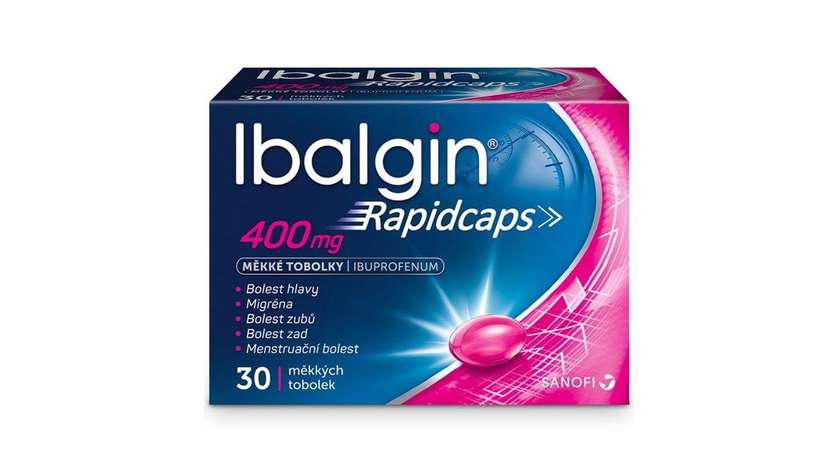 Ibalgin Rapidcaps 400 mg soft capsules