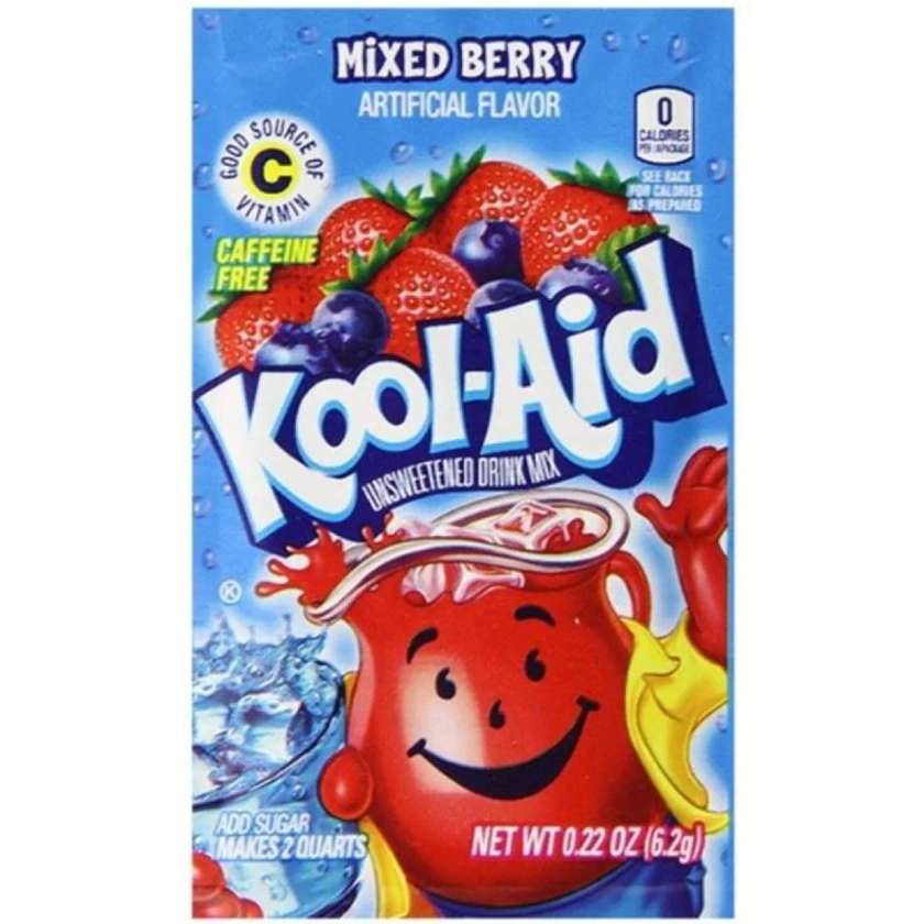 Kool Aid Mixed Berry 6.2g
