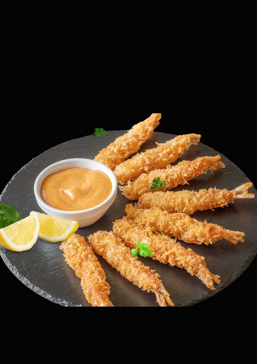 Fried Shrimp + Sauce