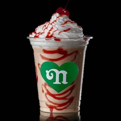 Шейк Nathan's полуничний, 300мл (45500)