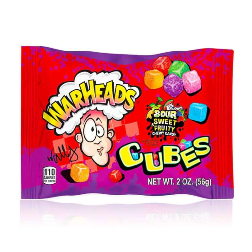Warheads Cubes 57g