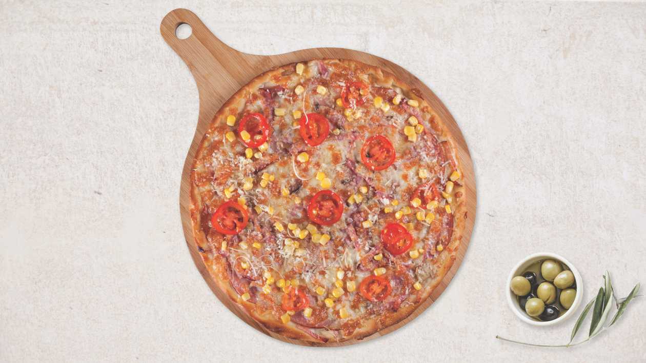 Pizza Fiorentina L  24 cm