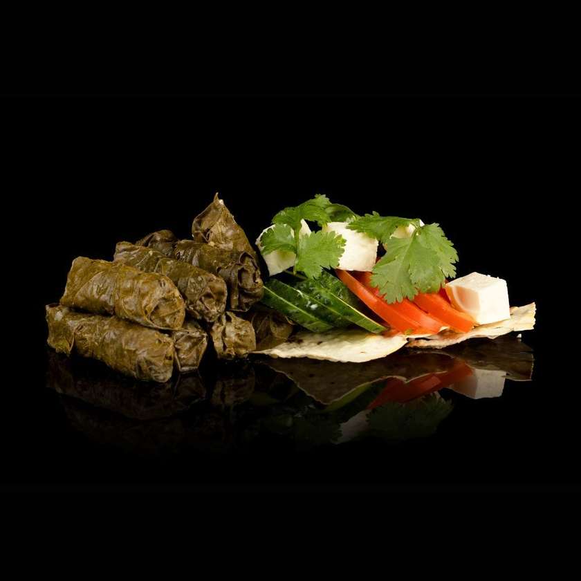 Dolma with Shopska Salad and Yogurt Sauce, 365/55g