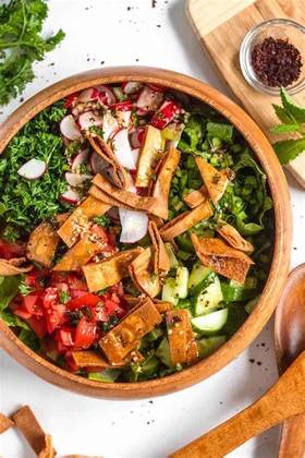 Fattoush salad