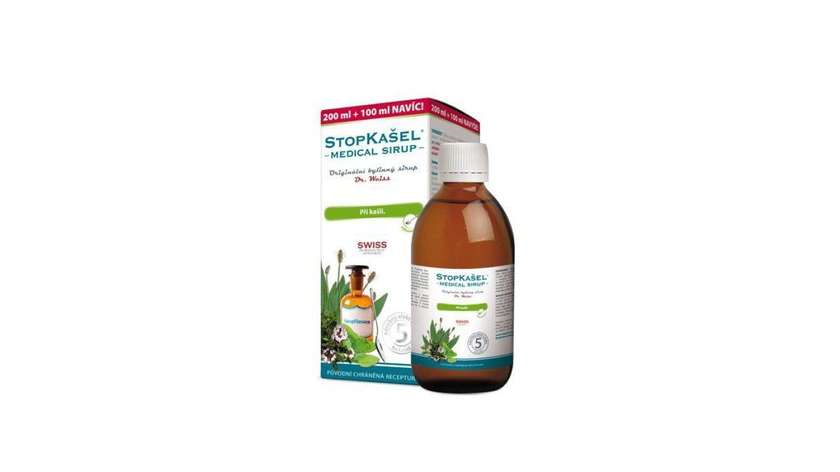 Stopkašel Medical syrup Dr.Weiss 200+100ml extra