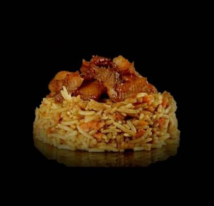 Chicken Doner on Pilaf, 300g