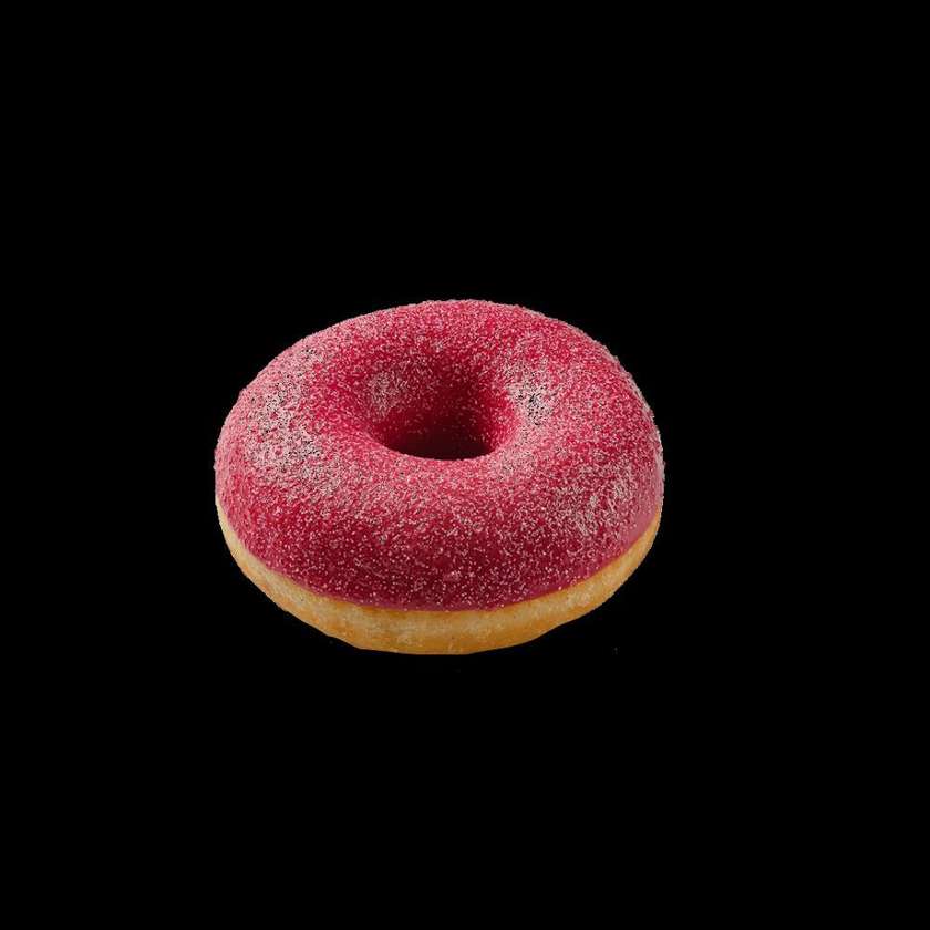 Пончик Donut RING OF SOUR з полуничною начинкою, 65г (48127)