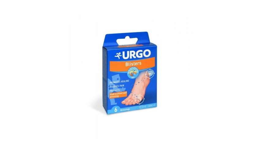 Urgo Blisters Hydrocolloid Plaster 6pcs