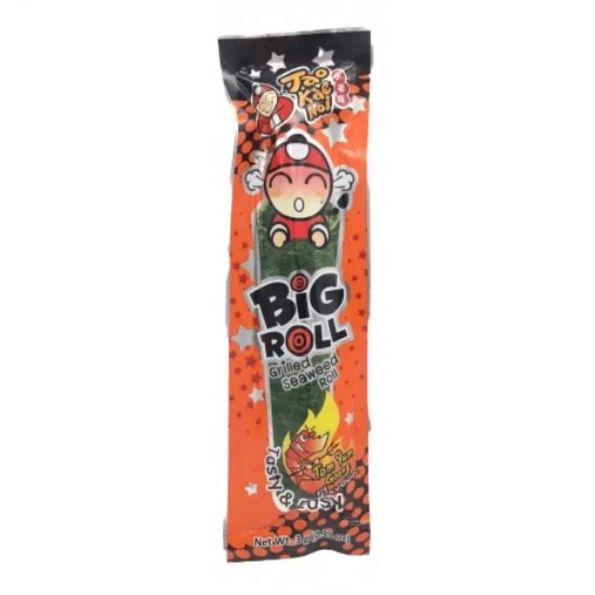 Tao Kae Noi Big Roll Tom Yum Seaweed 3g THA