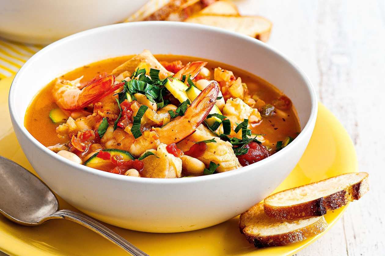 Seafood soup