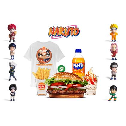 Ninja Whopper® Vegetal Menu