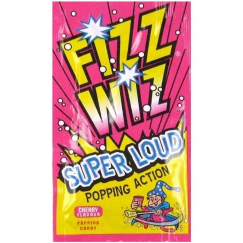Fizz Wiz Cherry Popping Candy - cherry flavored popping candy 4.9g