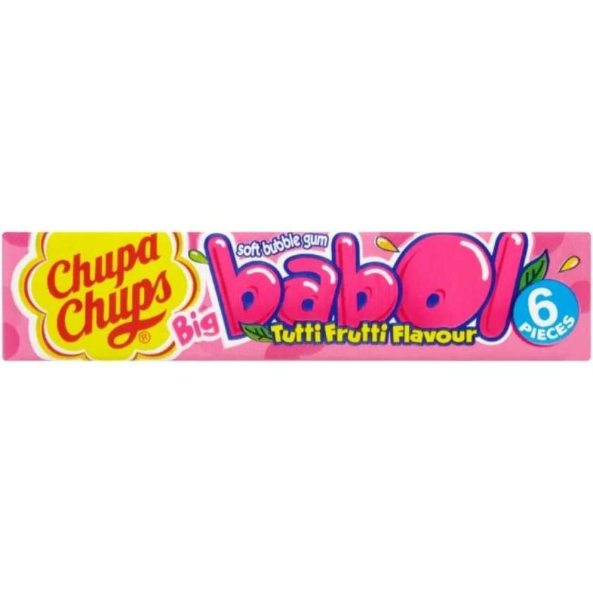 Chupa Chups Big Babol Tutti Frutti 28g