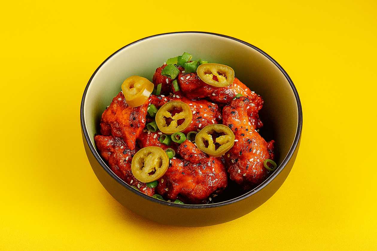 Buffalo wings hot
