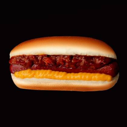 Bronx Hot Dog (with meat chili and cheese sauce), 180/65g