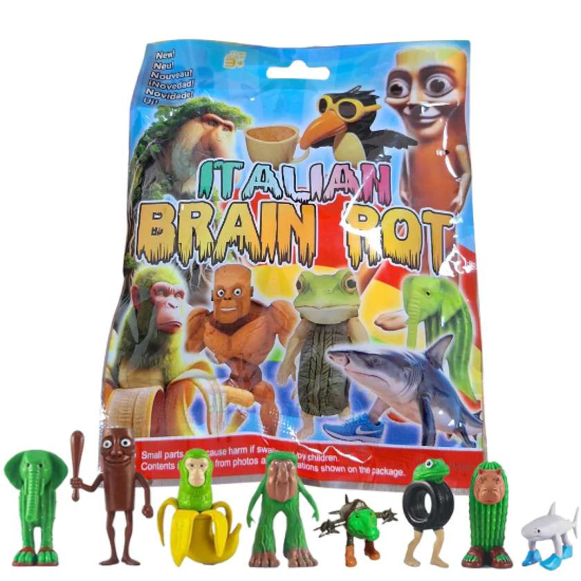 Italian Brain Rot Figurine
