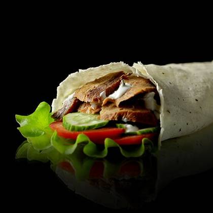 Eastern Doner Kebab with Veal in Lavash (no sauce), 320g