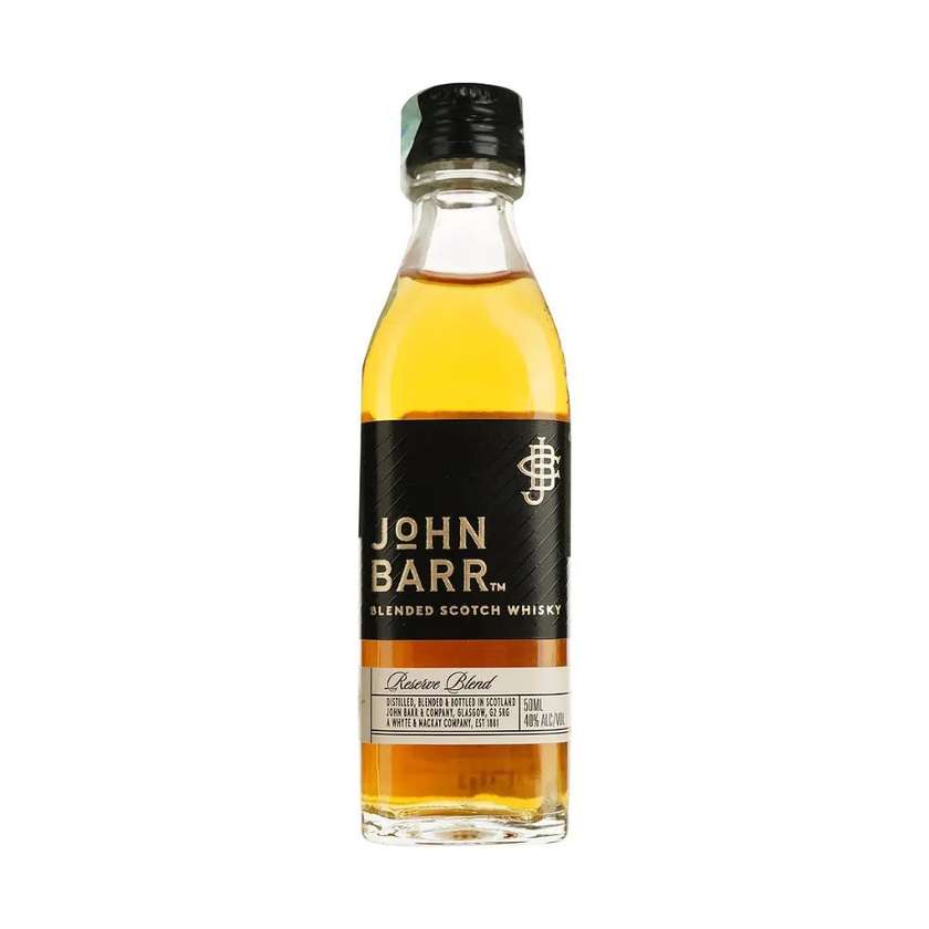 Віскі John Barr Reserved 0,05л (48701)