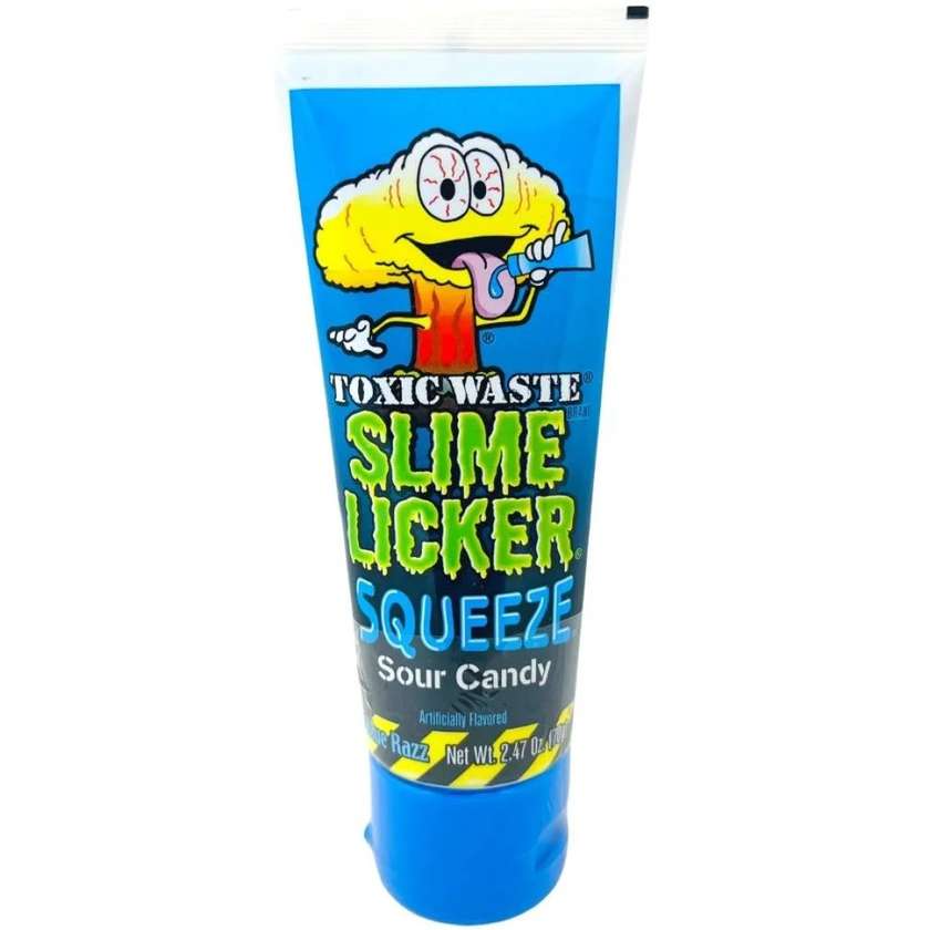 Toxic Waste Slime Licker Squeeze Blue Razz 70g