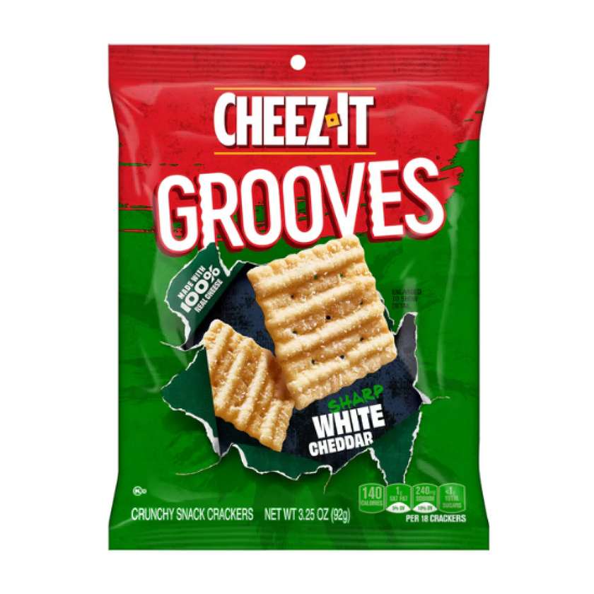 Cheez-It Grooves White Cheddar 92g