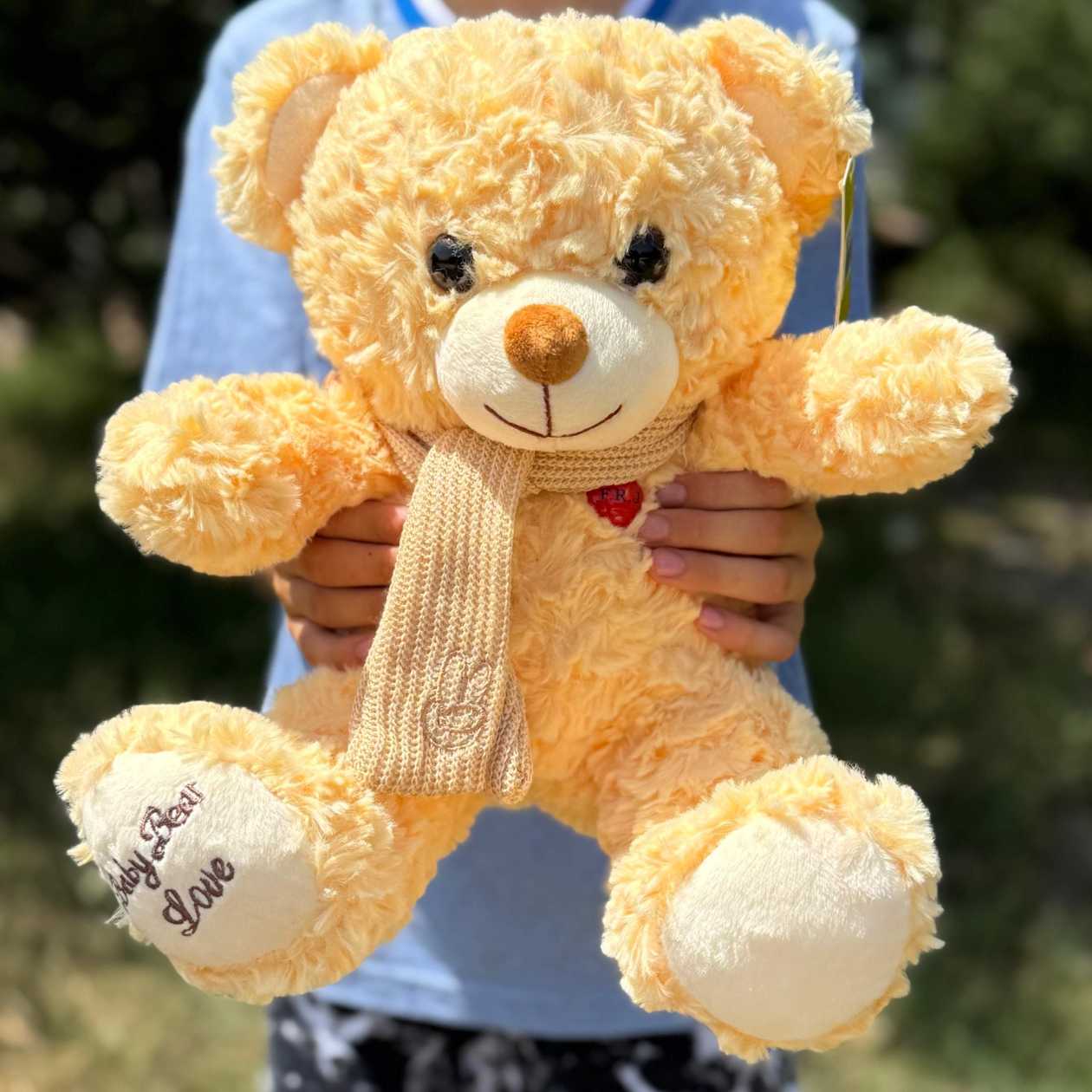 Soft Toy plush bear (melon color)